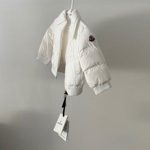 Moncler white Jacket - 9-12 months baby